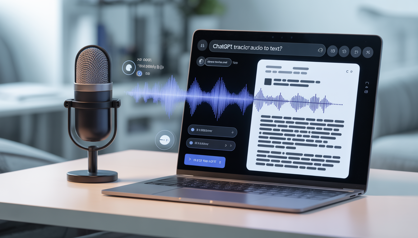 Can ChatGPT Transcribe Audio to Text