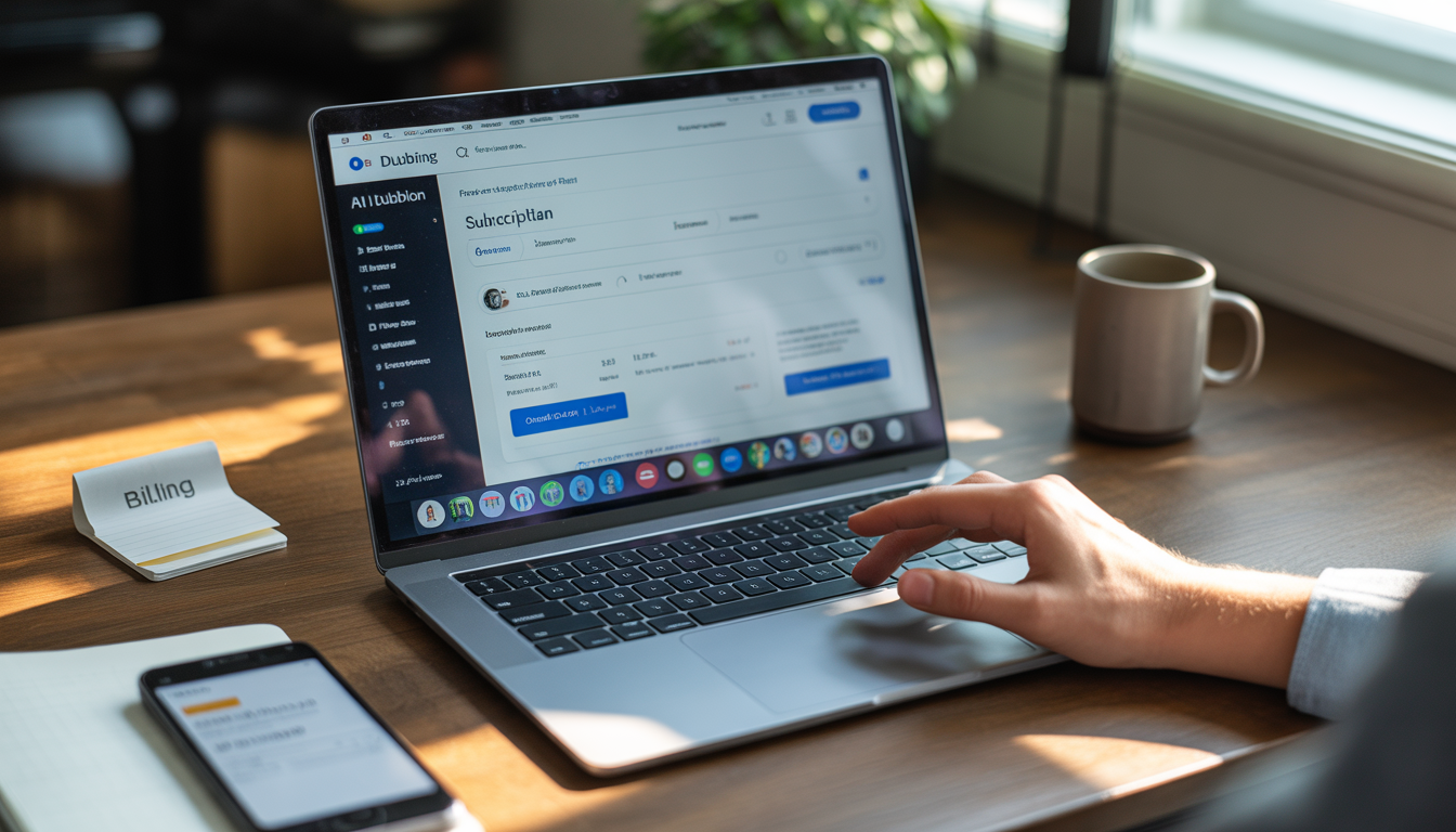 How to Cancel Dubbing AI Subscription Easily
