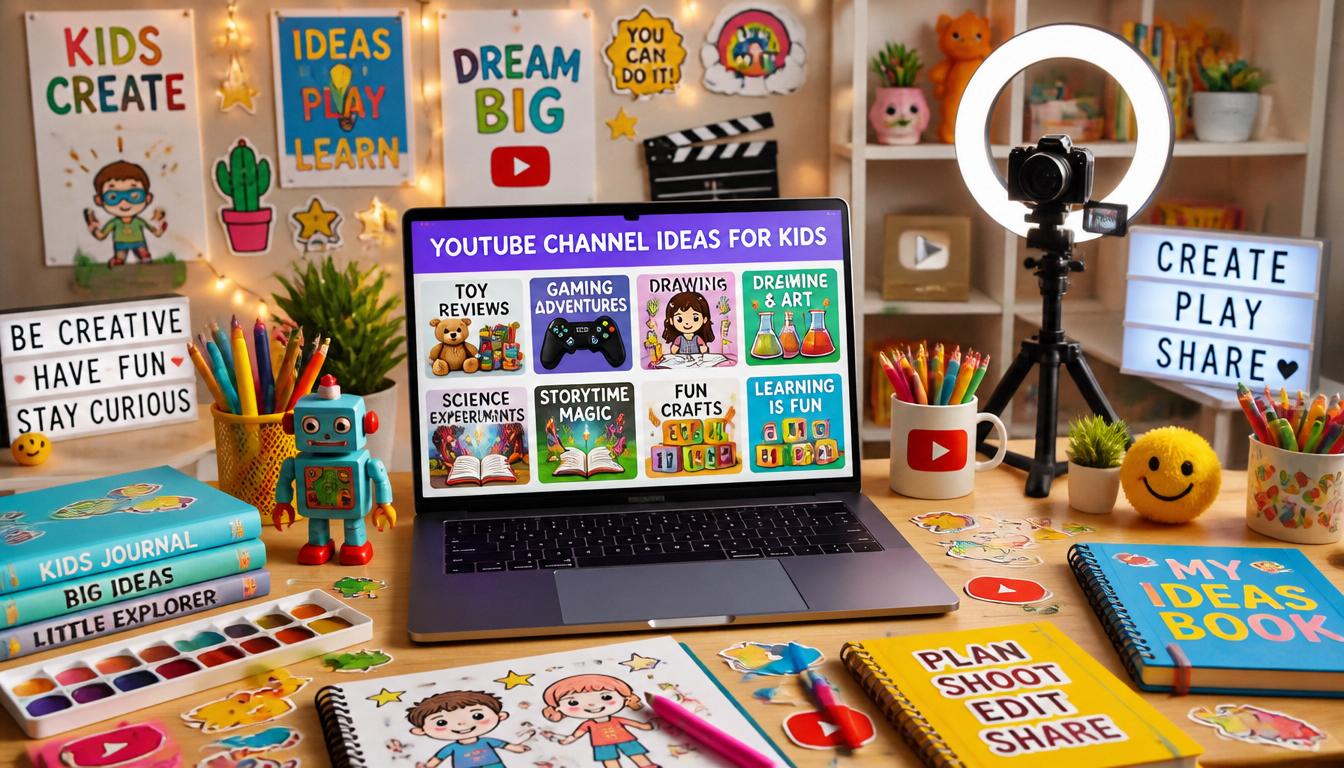 33 Kids YouTube Channel Ideas to Start Today