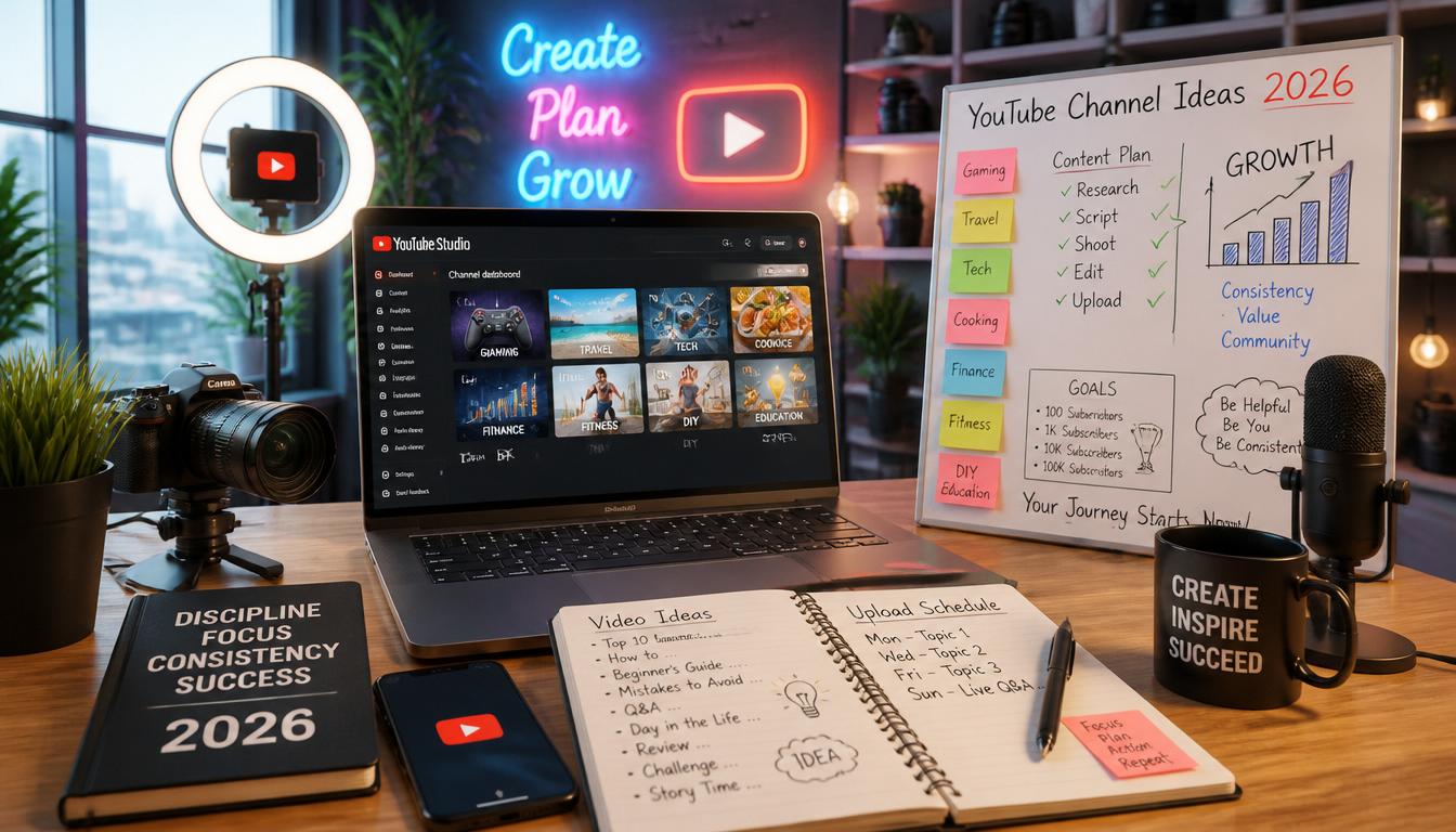 35 Unique YouTube Channel Ideas for Beginners