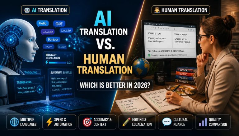 AI Translation vs Human Translation